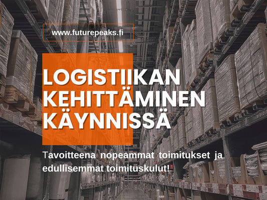 Kehitämme logistiikkaamme - FuturePeaks