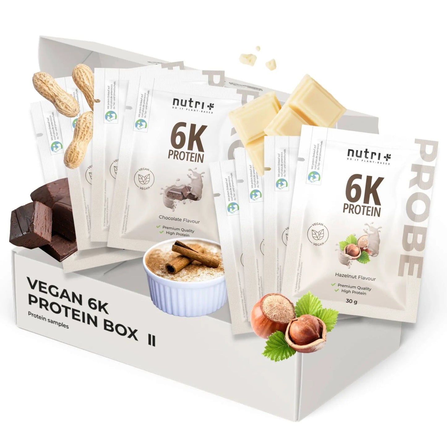 Nutri+ 6K proteiini sample box