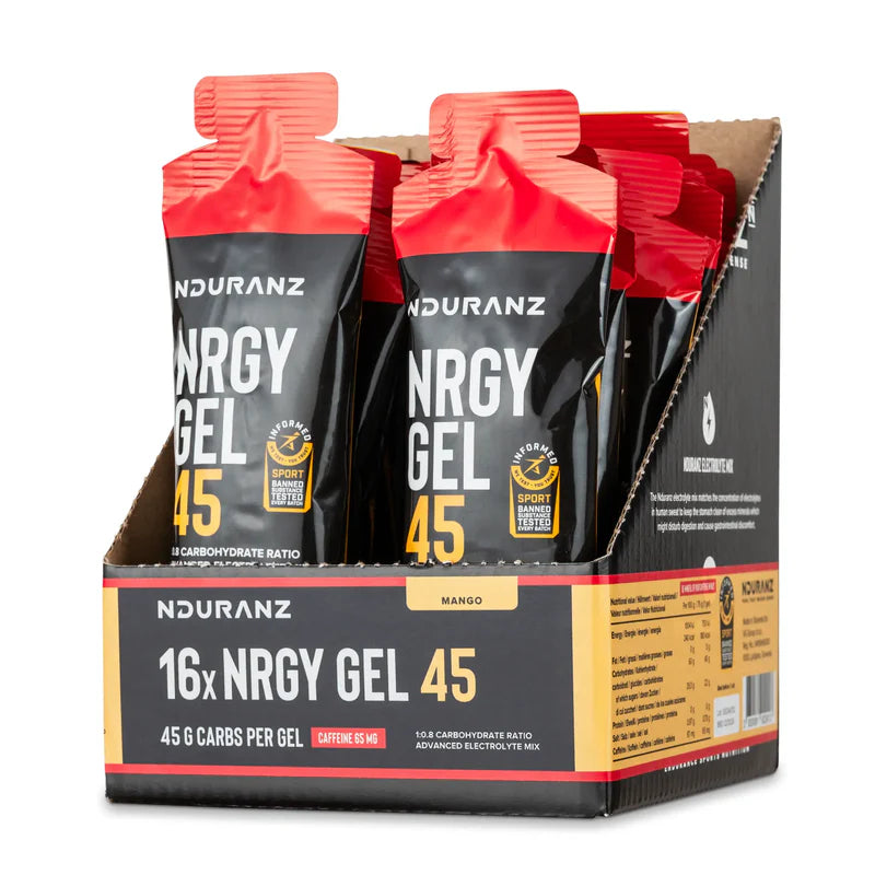 Nduranz Nrgy 45 Gels with Caffeine