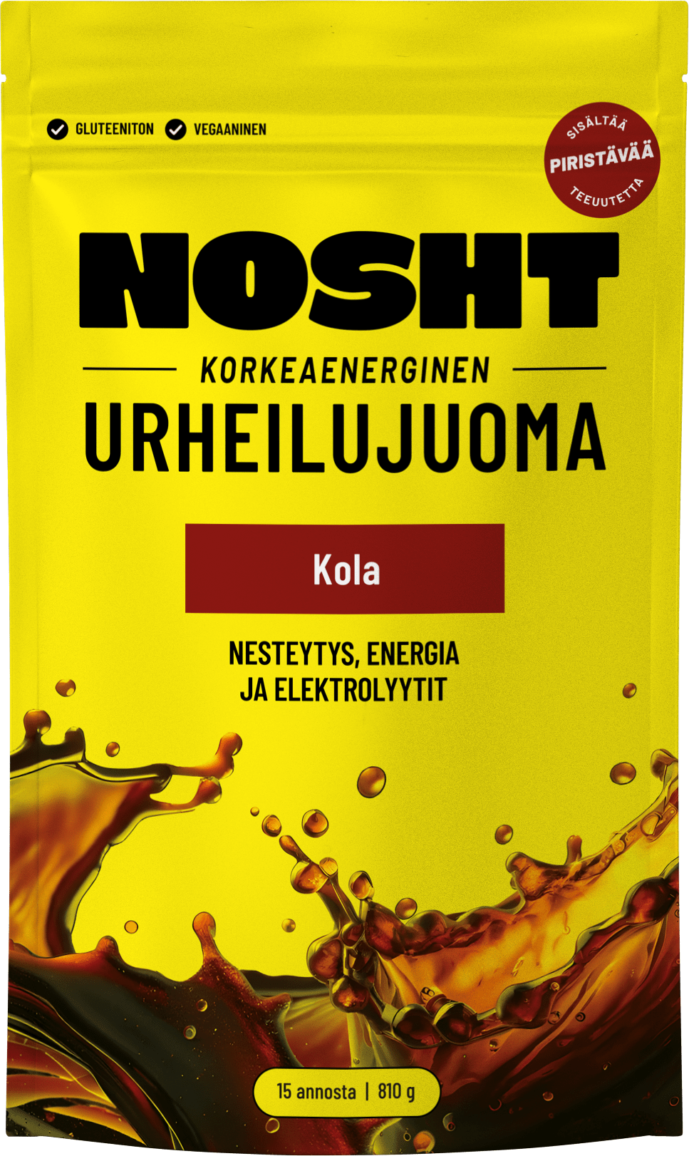 Nosht korkeaenerginen urheilujuoma 810g - FuturePeaks