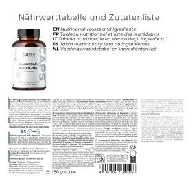 Nutri+ Magnesium bisglysinaatti - 180 kapselia - FuturePeaks