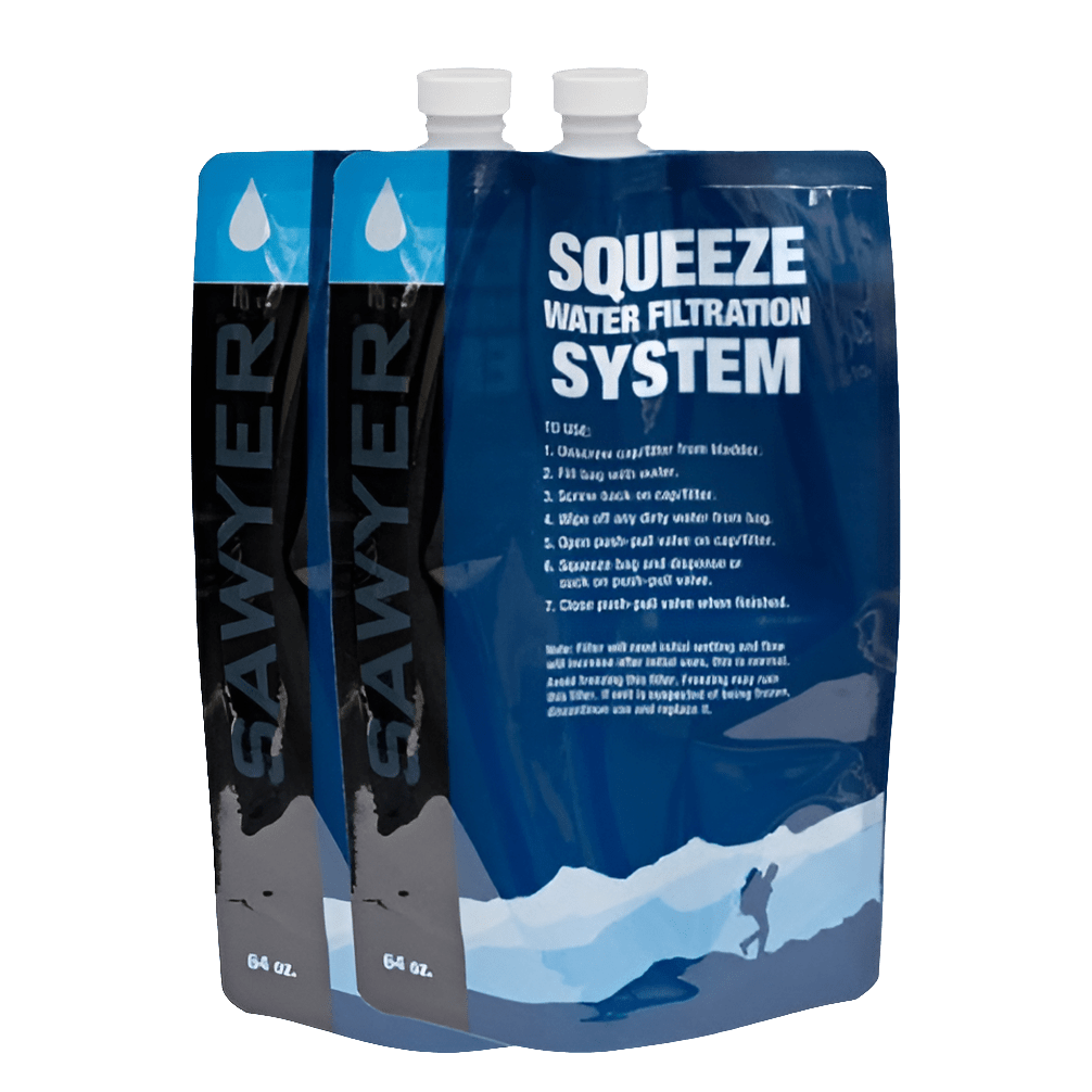 Sawyer vesipussit vedenpuhdistimeen 64 oz/1,9l - FuturePeaks