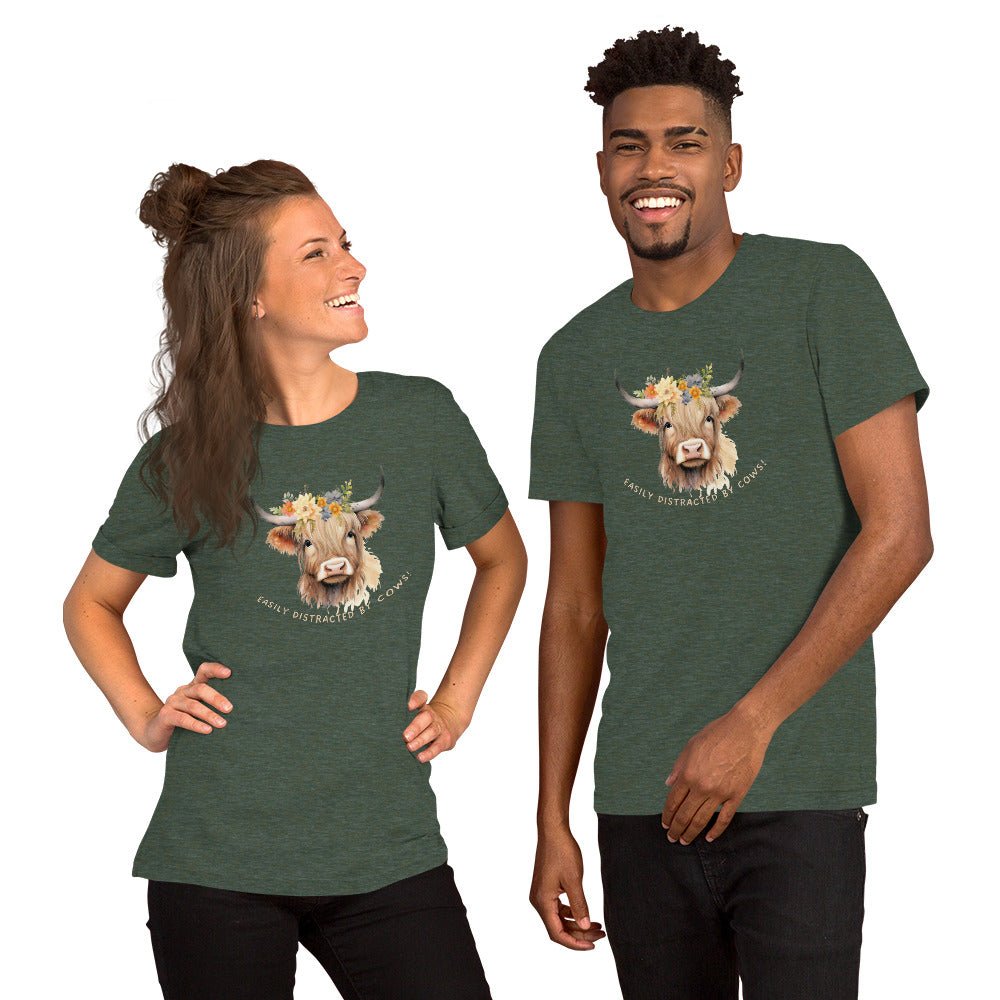 Lehmä unisex t - paita - FuturePeaks
