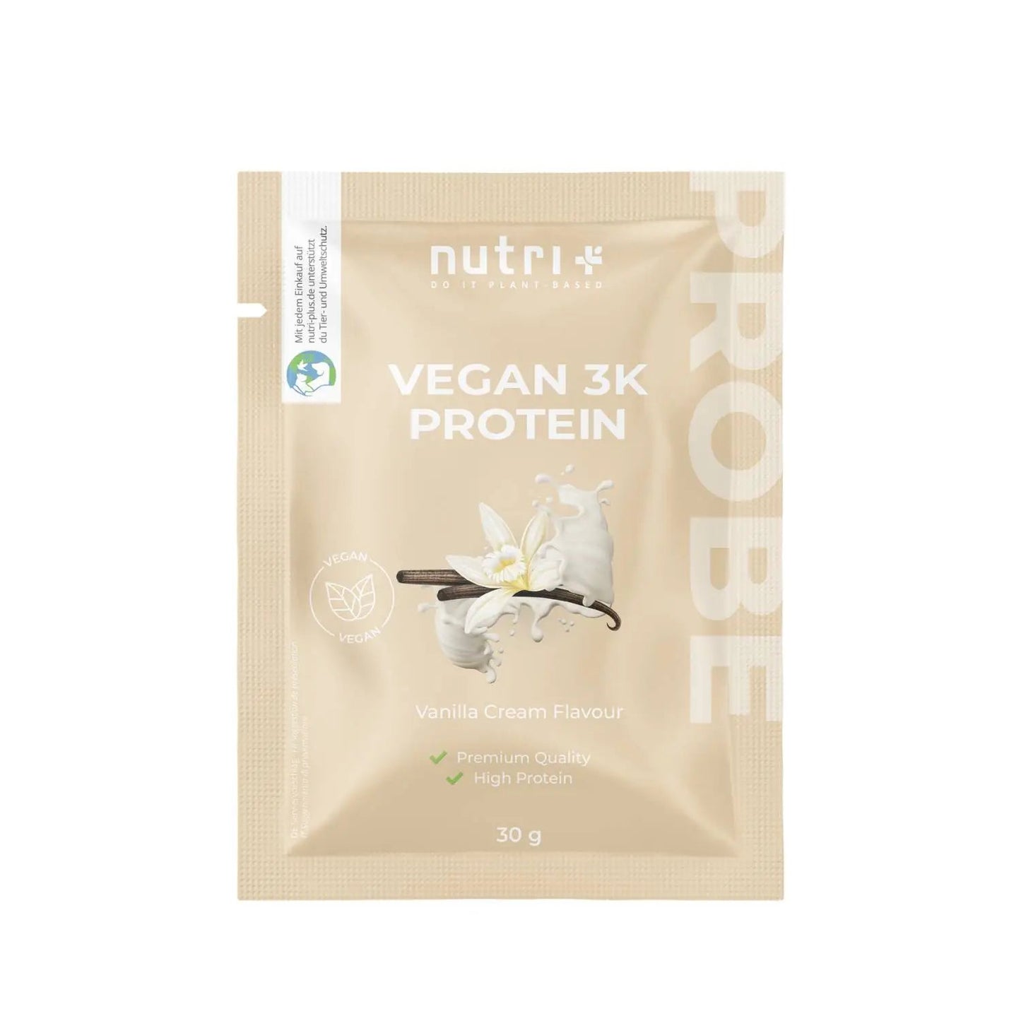 Nutri+ 3K proteiini kerta - annos - FuturePeaks