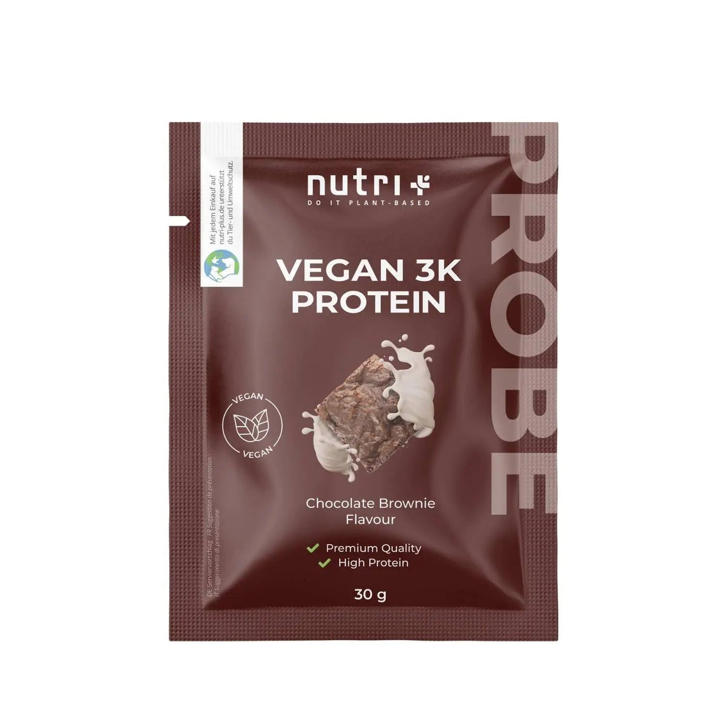 Nutri+ 3K proteiini kerta - annos - FuturePeaks