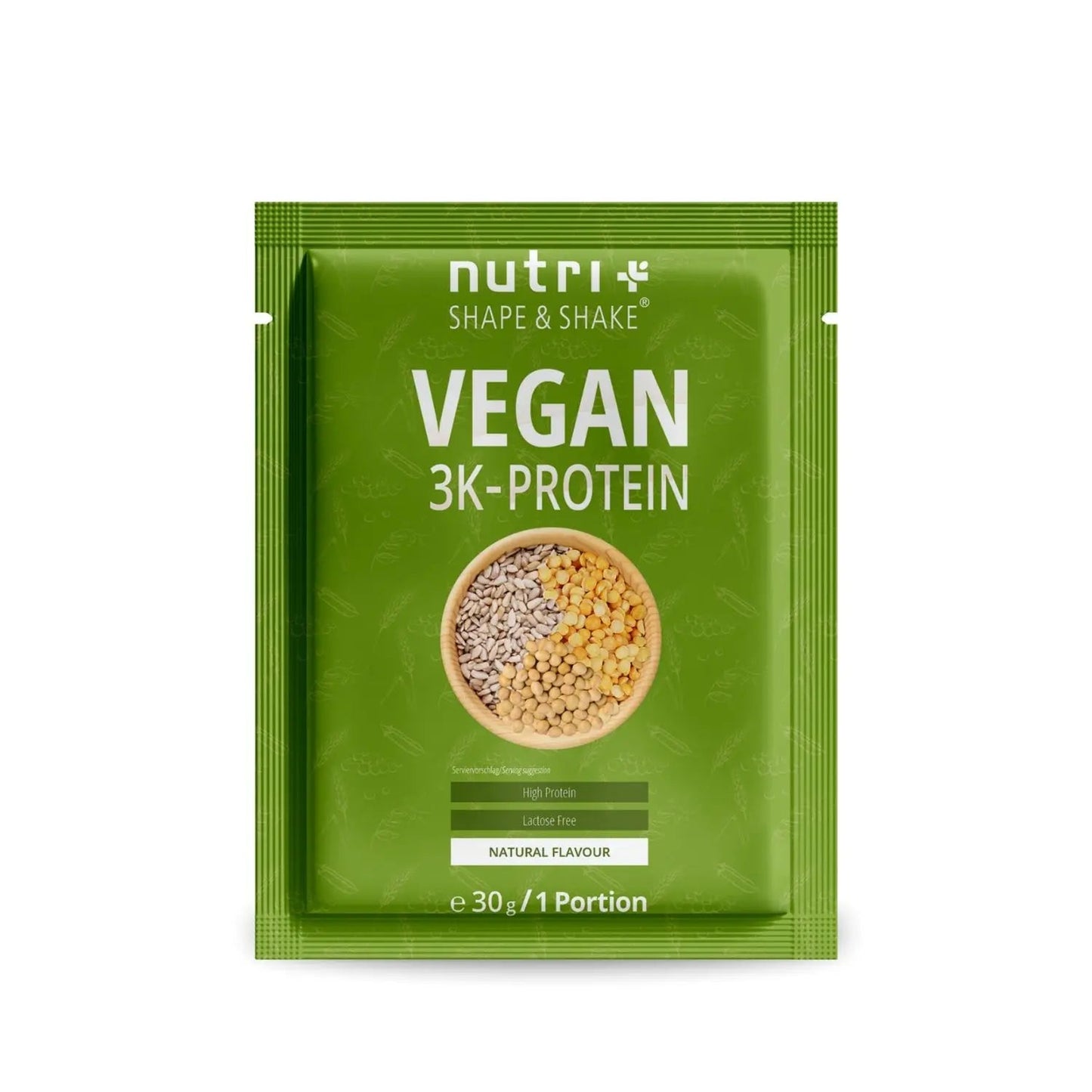 Nutri+ 3K proteiini kerta - annos - FuturePeaks