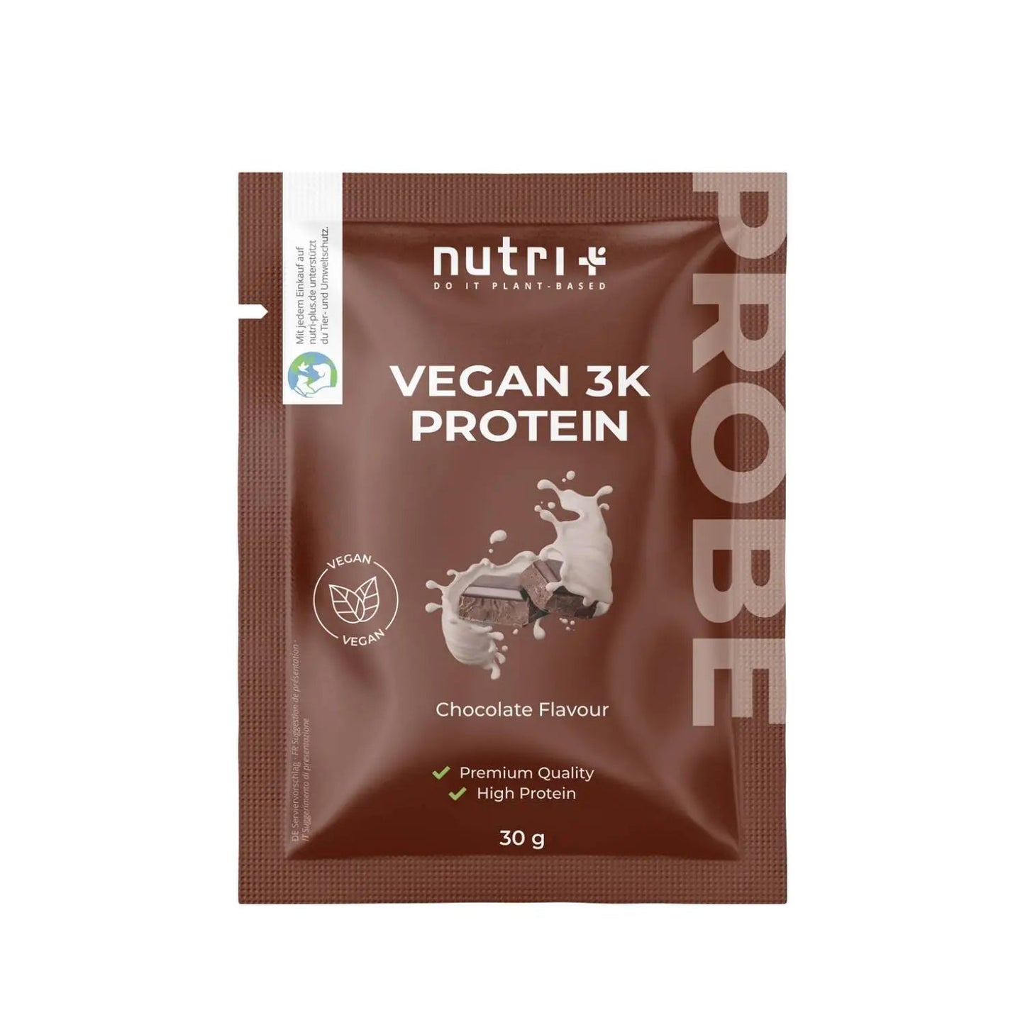 Nutri+ 3K proteiini kerta - annos - FuturePeaks