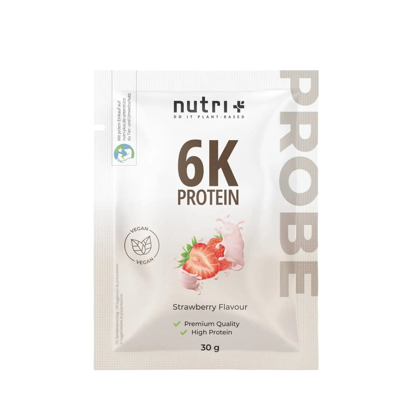 Nutri+ 6K proteiini kerta - annos - FuturePeaks