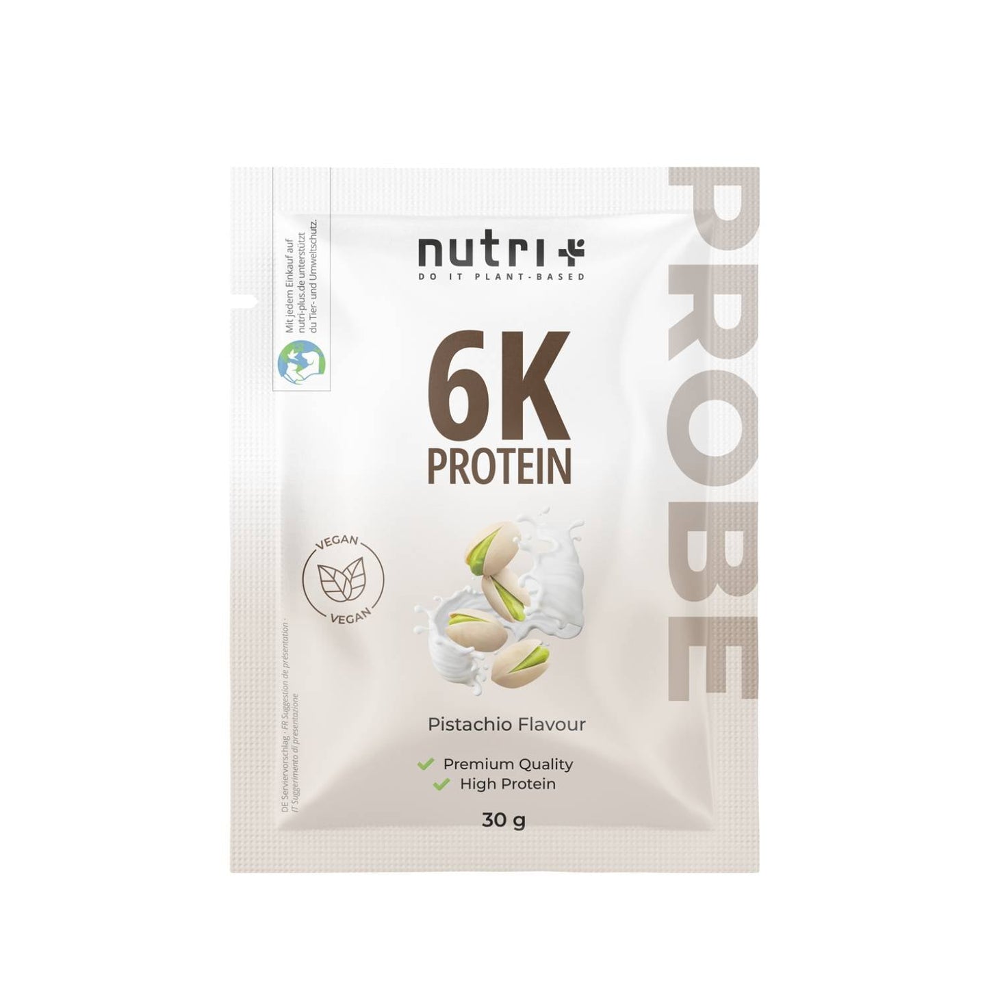 Nutri+ 6K proteiini kerta - annos - FuturePeaks