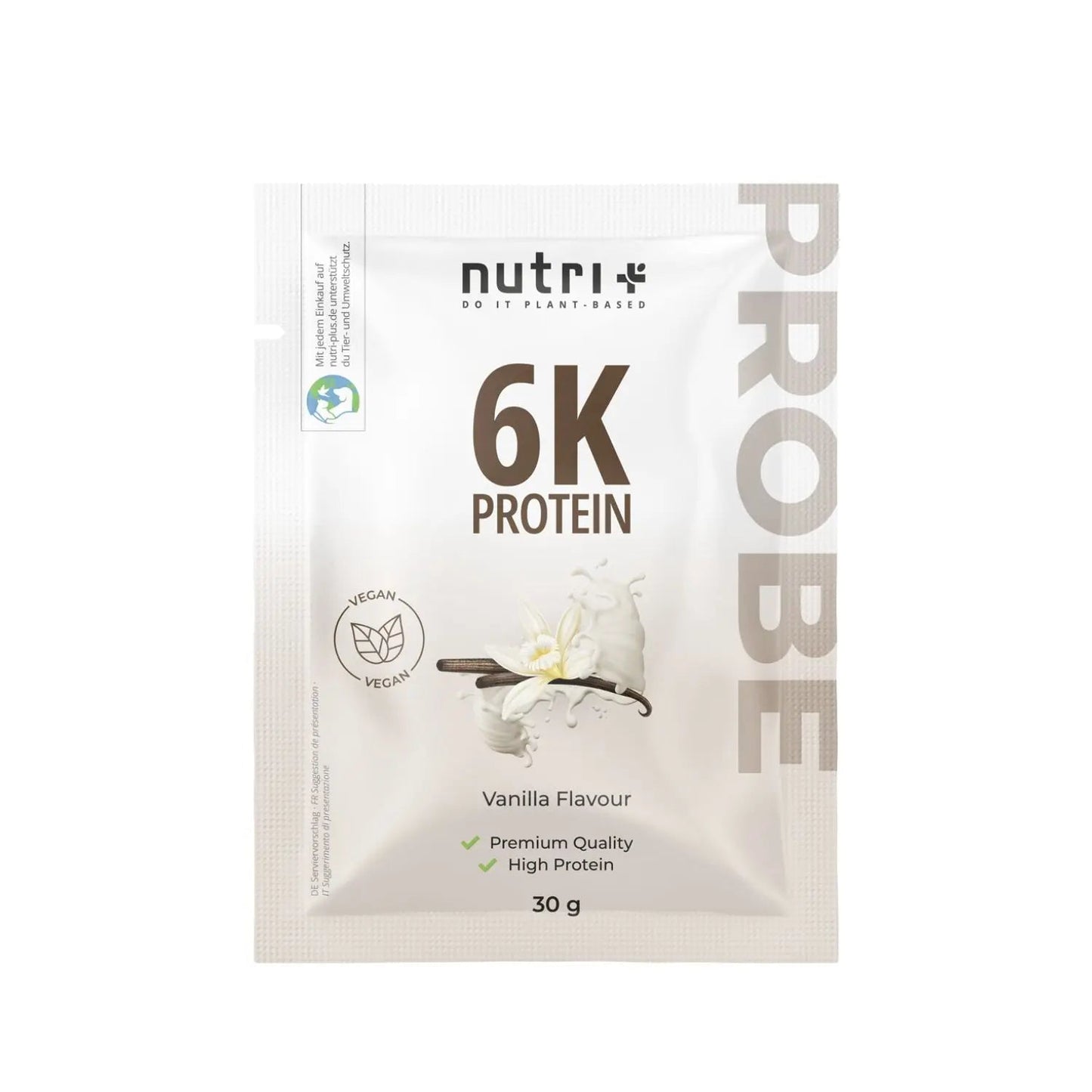 Nutri+ 6K proteiini kerta - annos - FuturePeaks