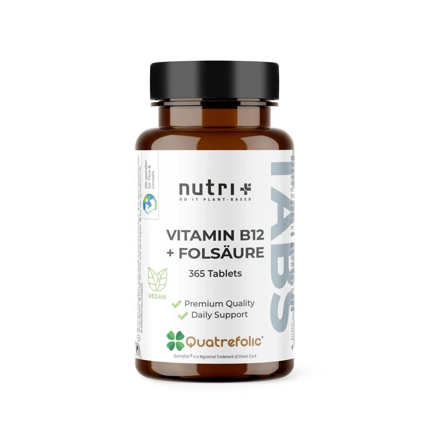 Nutri+ B12 vitimiini + foolihappo - FuturePeaks
