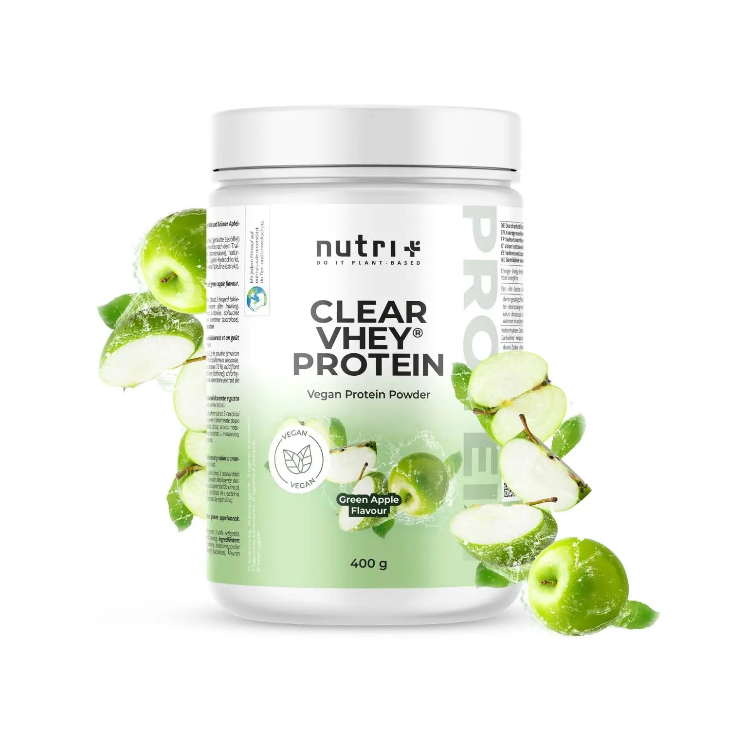 Nutri+ Clear Vhey Kirkas Proteiini 400g - FuturePeaks