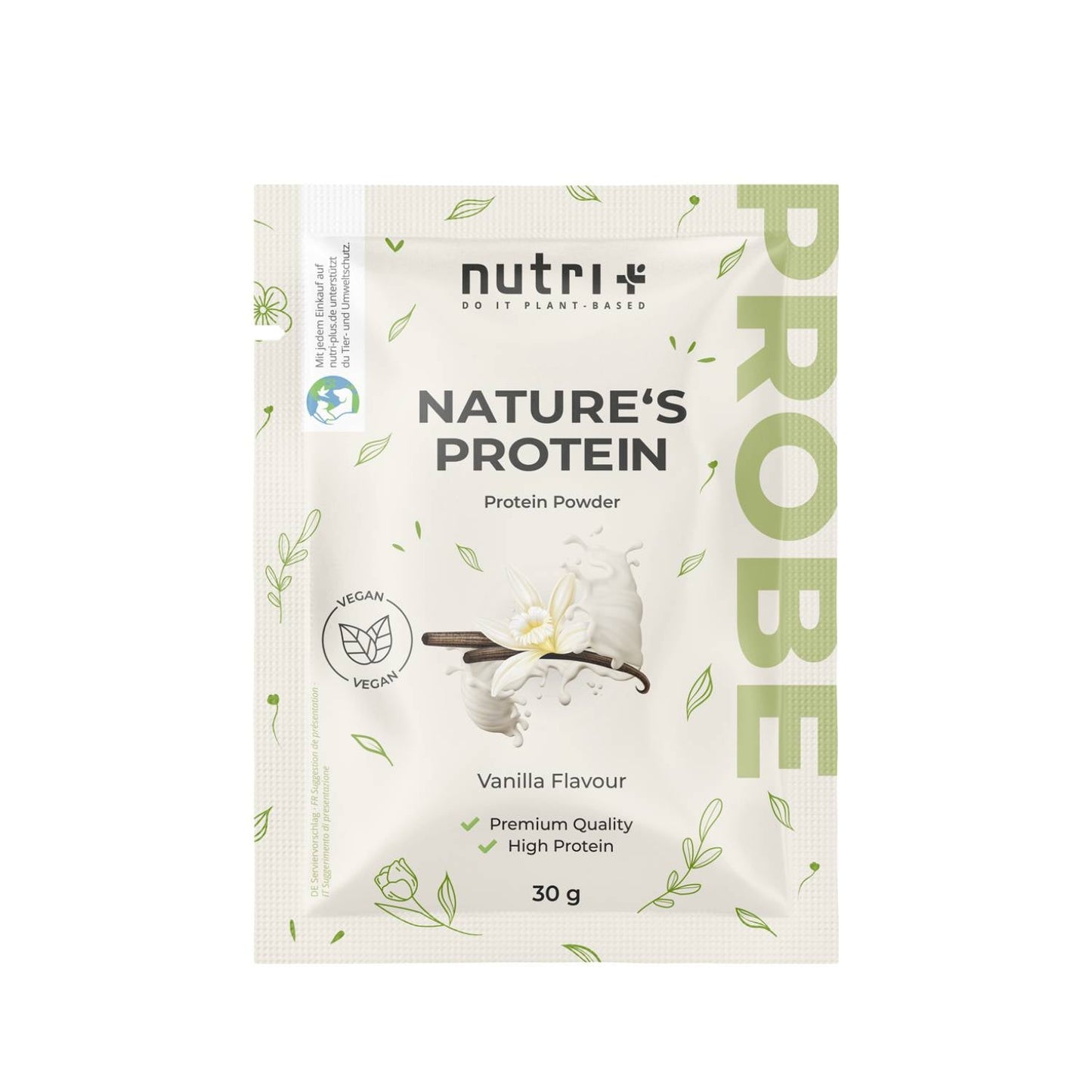 Nutri+ Natures protein kerta - annos - FuturePeaks