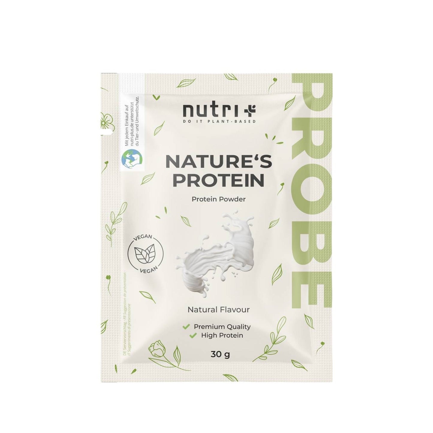 Nutri+ Natures protein kerta - annos - FuturePeaks