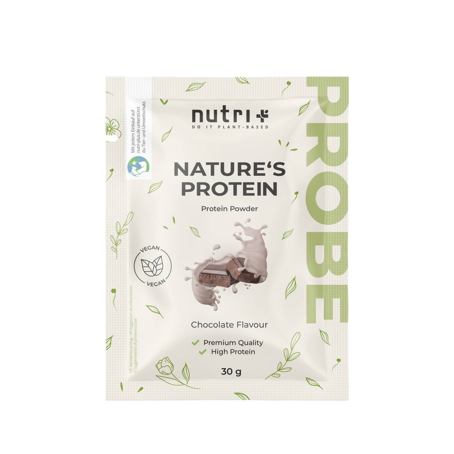 Nutri+ Natures protein kerta - annos - FuturePeaks