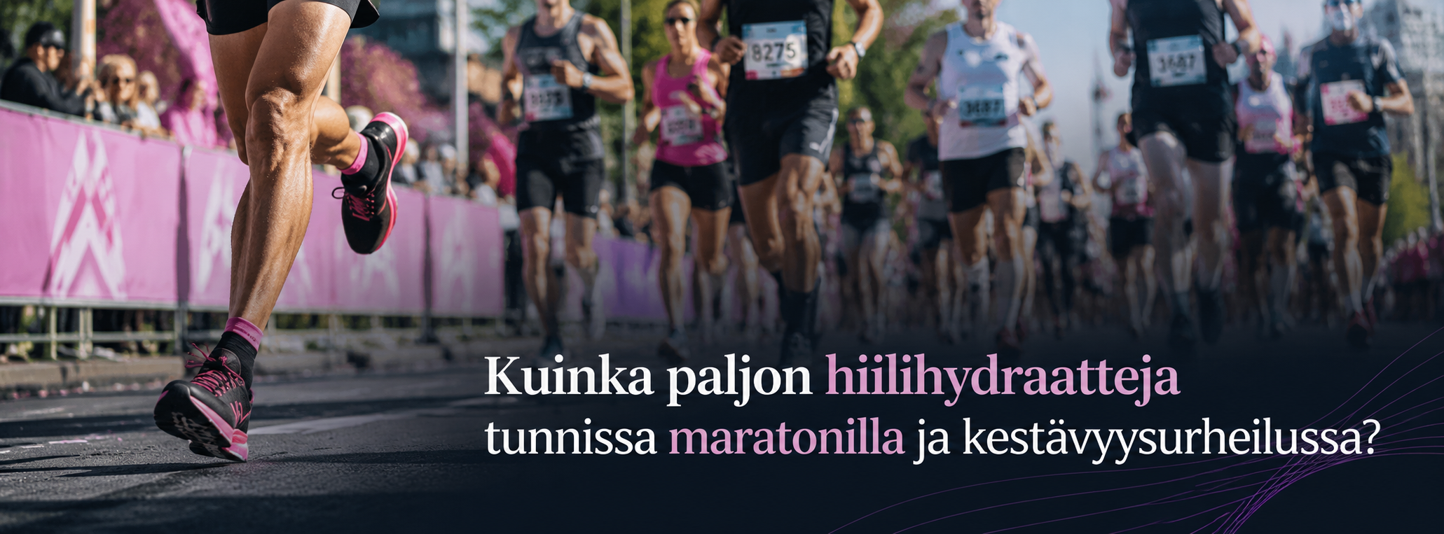 Kuinka paljon hiilihydraatteja tunnissa maratonilla ja muussa kestävyysurheilussa?