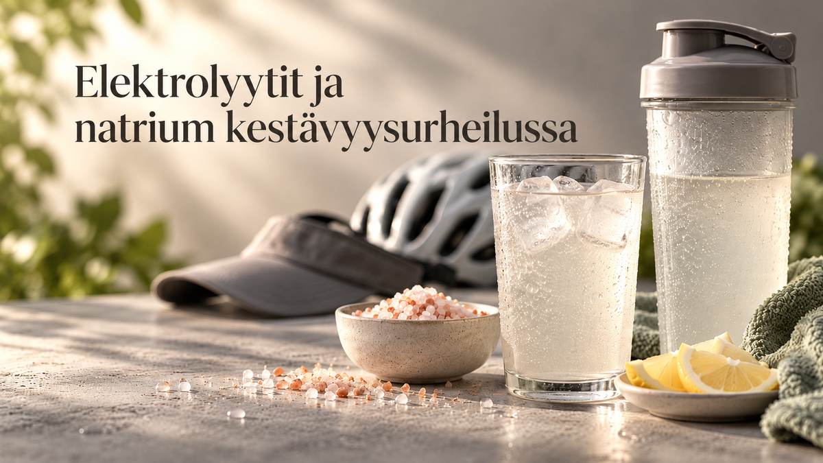 Elektrolyytit ja natrium kestävyysurheilussa