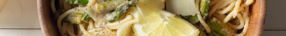 Pasta al Limone vihreällä parsalla - FuturePeaks