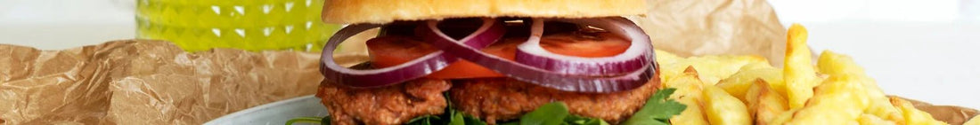 Vegaaniset burgerit ja kastike - FuturePeaks