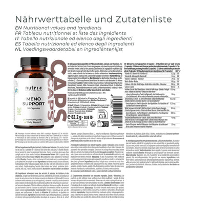 Nutri+ meno support kapseli