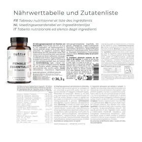 Nutri+ female essentials vitamiini