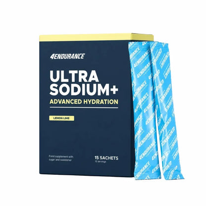 4Endurance ultra sodium+ lemon-lime 15kpl laatikko - FuturePeaks