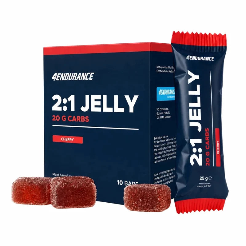 4Endurance 2:1 Jelly Bar energiakarkki - 10 kpl