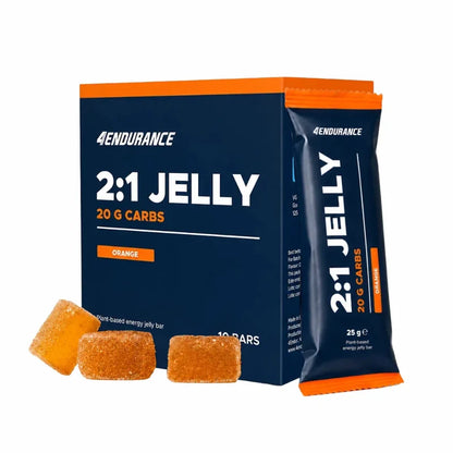 4Endurance 2:1 Jelly Bar energiakarkki - 10 kpl