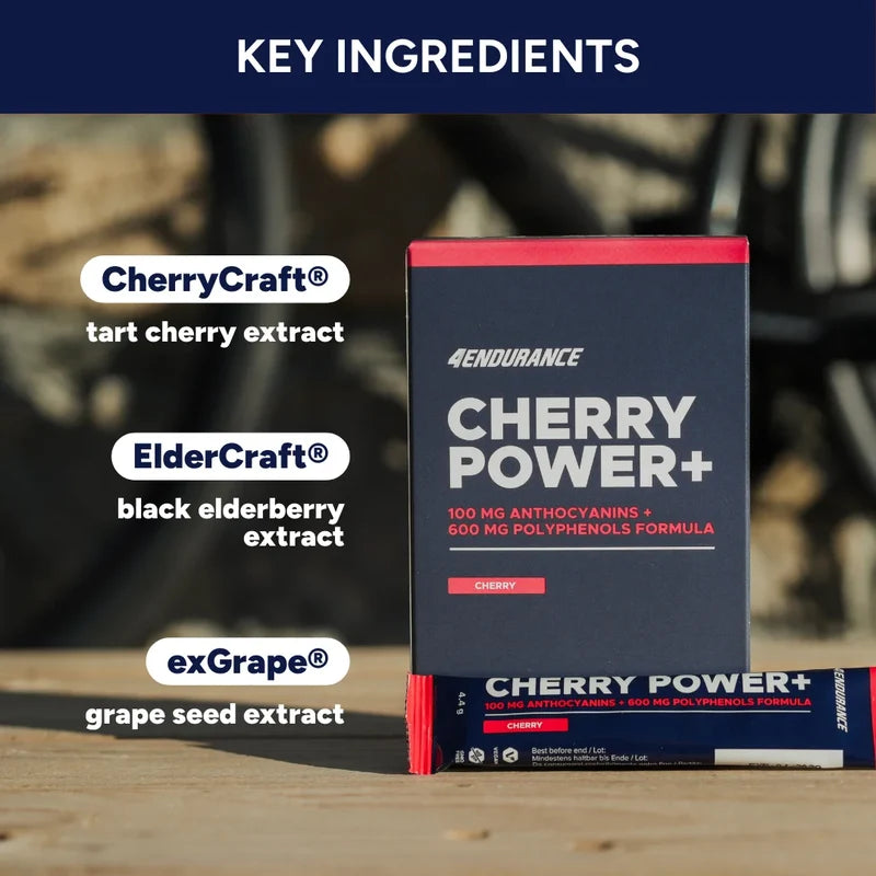 4Endurance CherryPower+ juomajauhe