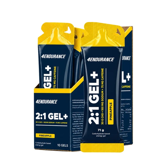 4Endurance 2:1 Gel+ – 75 mg kofeiinia, 10 kpl