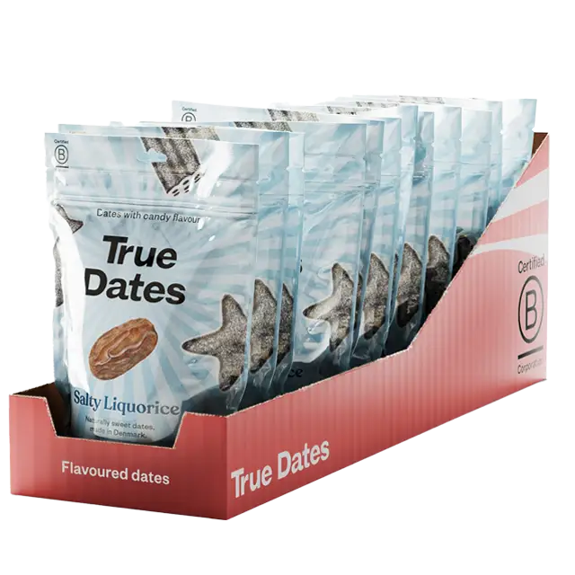 True dates salty liquorice taatelit - 100g