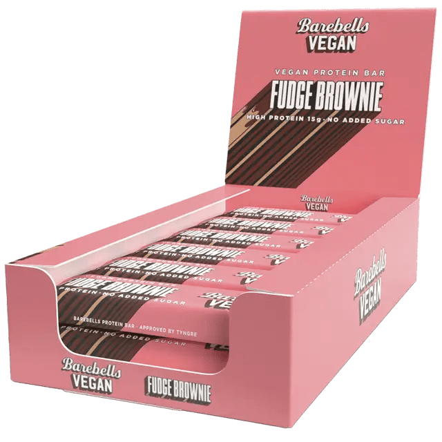 Barebells Vegan Fudge Brownie proteiinipatukka 55g - FuturePeaks