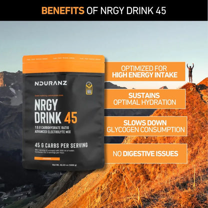Nduranz Nrgy drink 45 1200g - FuturePeaks