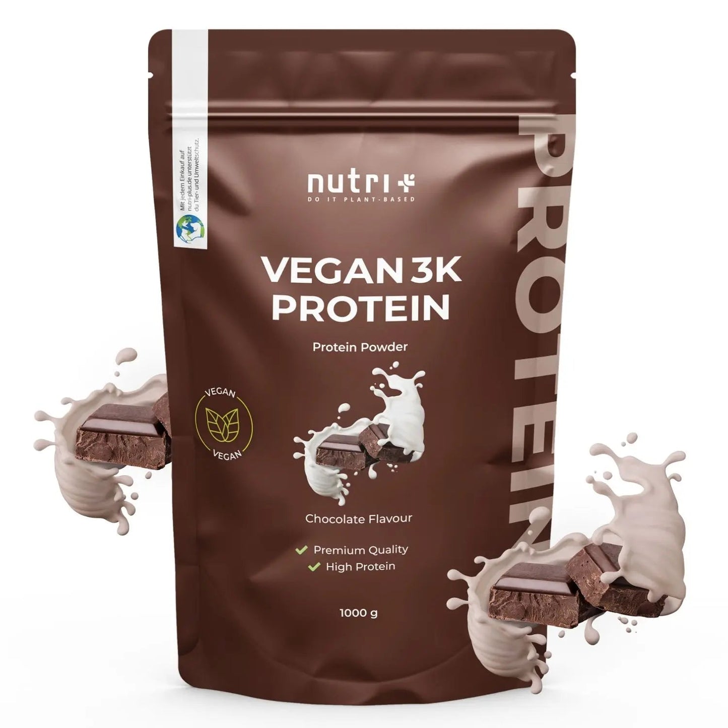 Nutri+ 3K proteiini 1000g (15 makua) - FuturePeaks