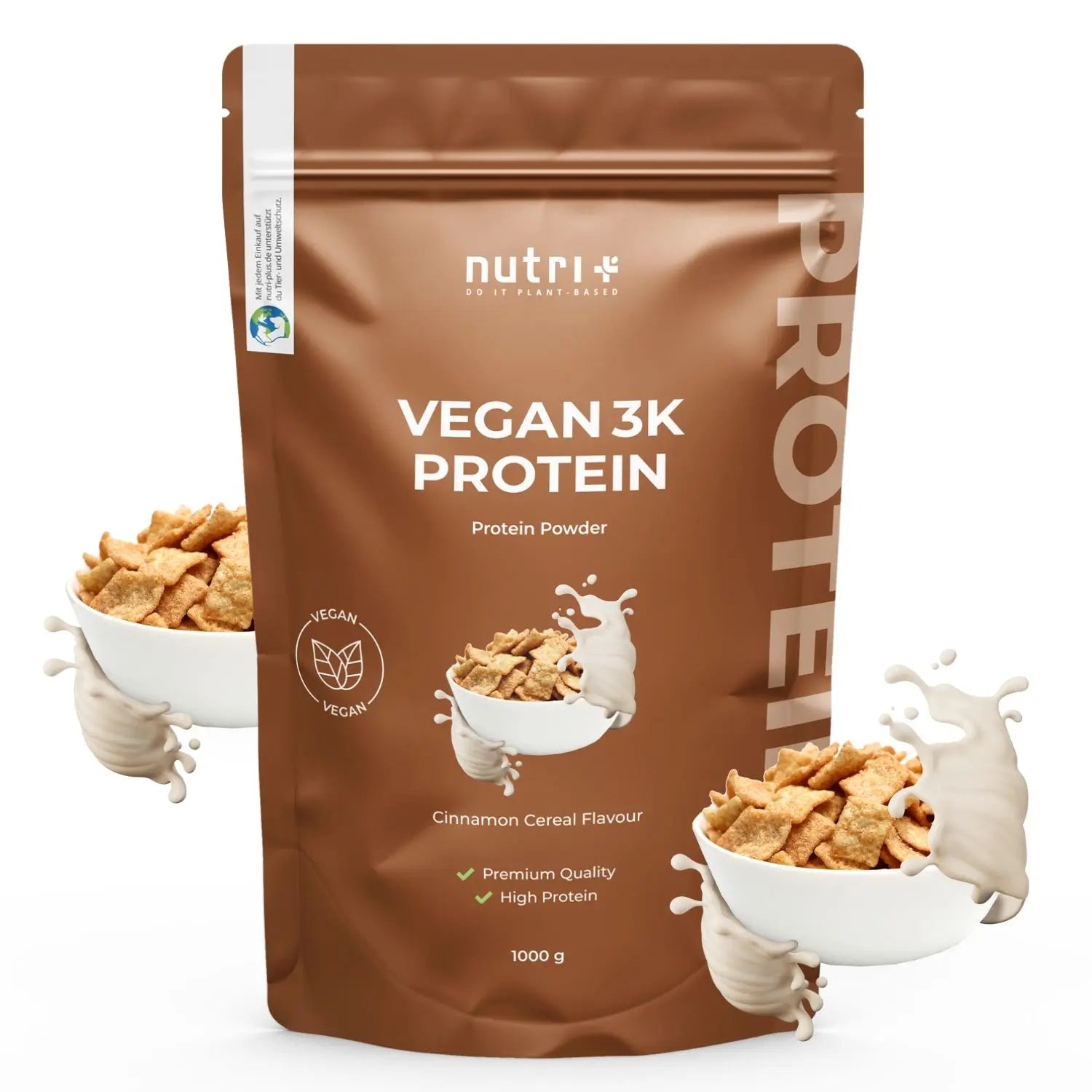 Nutri+ 3K proteiini 1000g (15 makua) - FuturePeaks