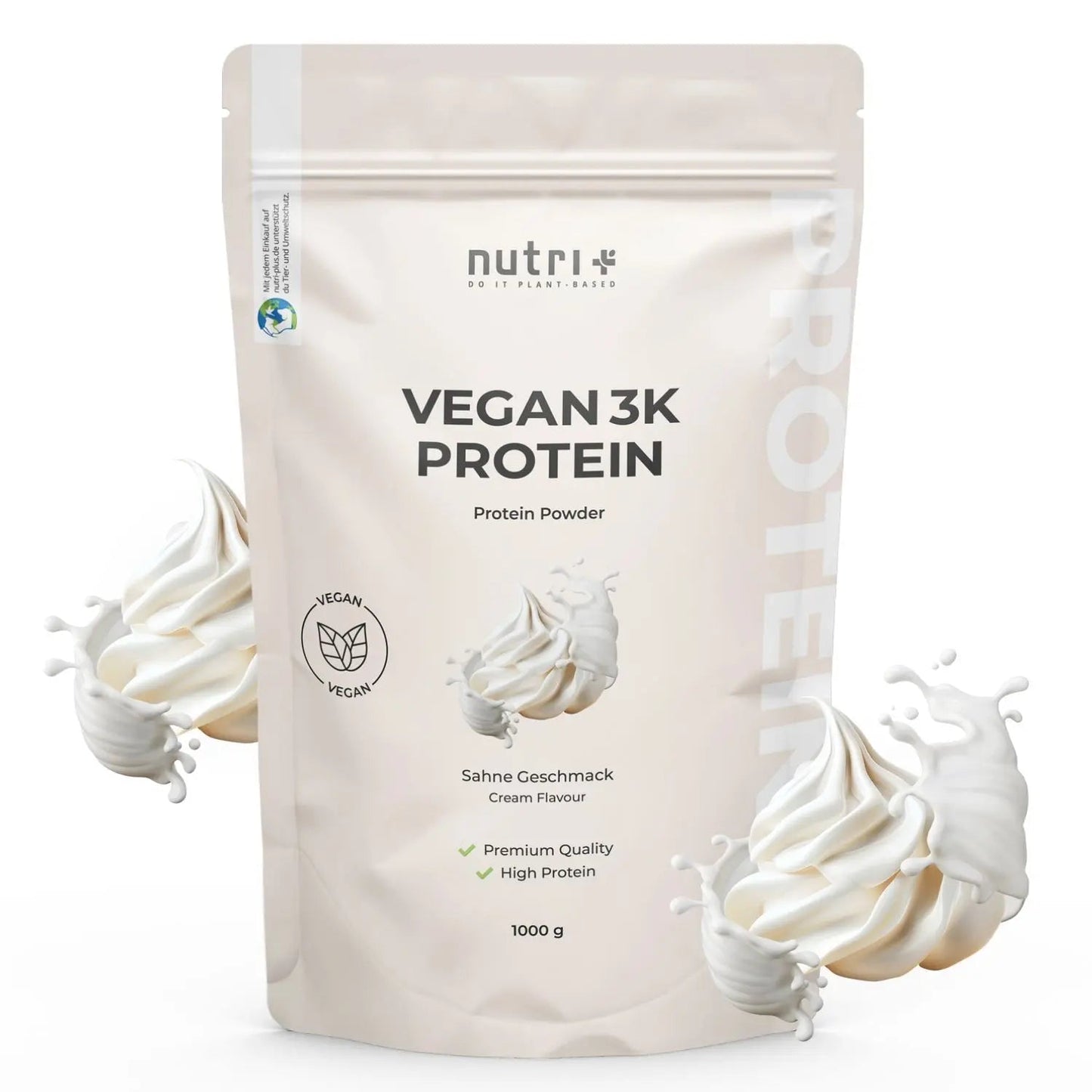 Nutri+ 3K proteiini 1000g (16 makua) - FuturePeaks