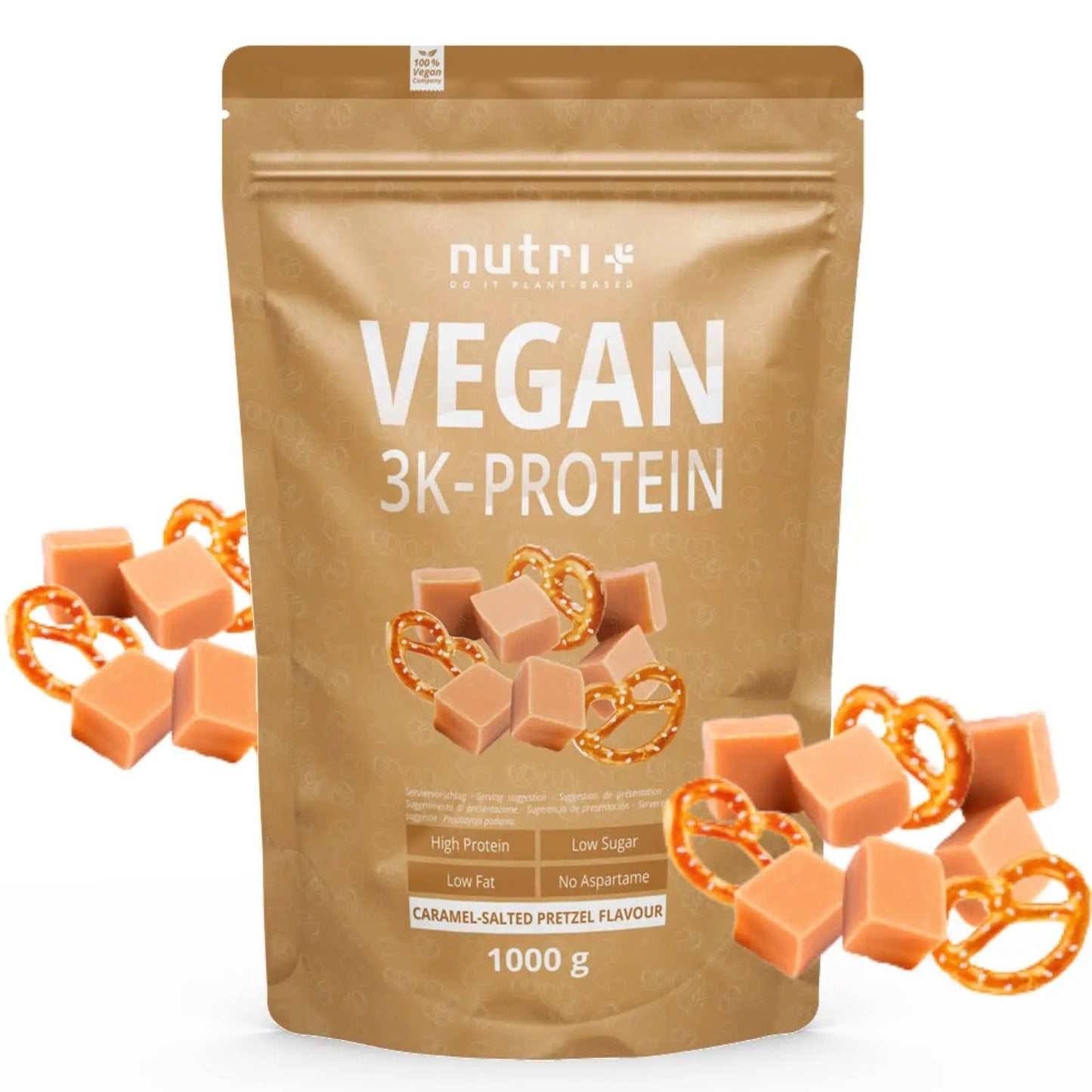 Nutri+ 3K proteiini 1000g (16 makua) - FuturePeaks