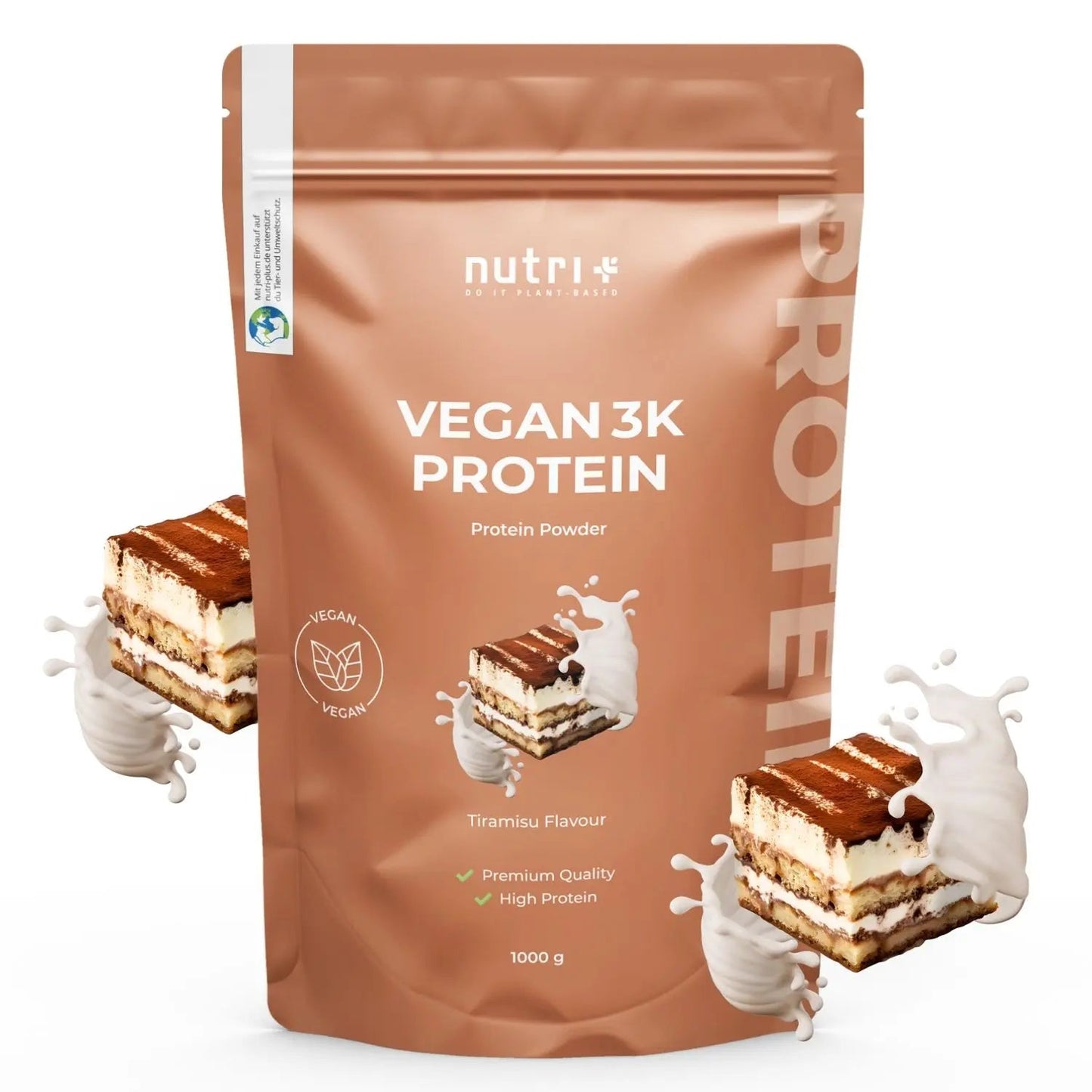 Nutri+ 3K proteiini 1000g (16 makua) - FuturePeaks