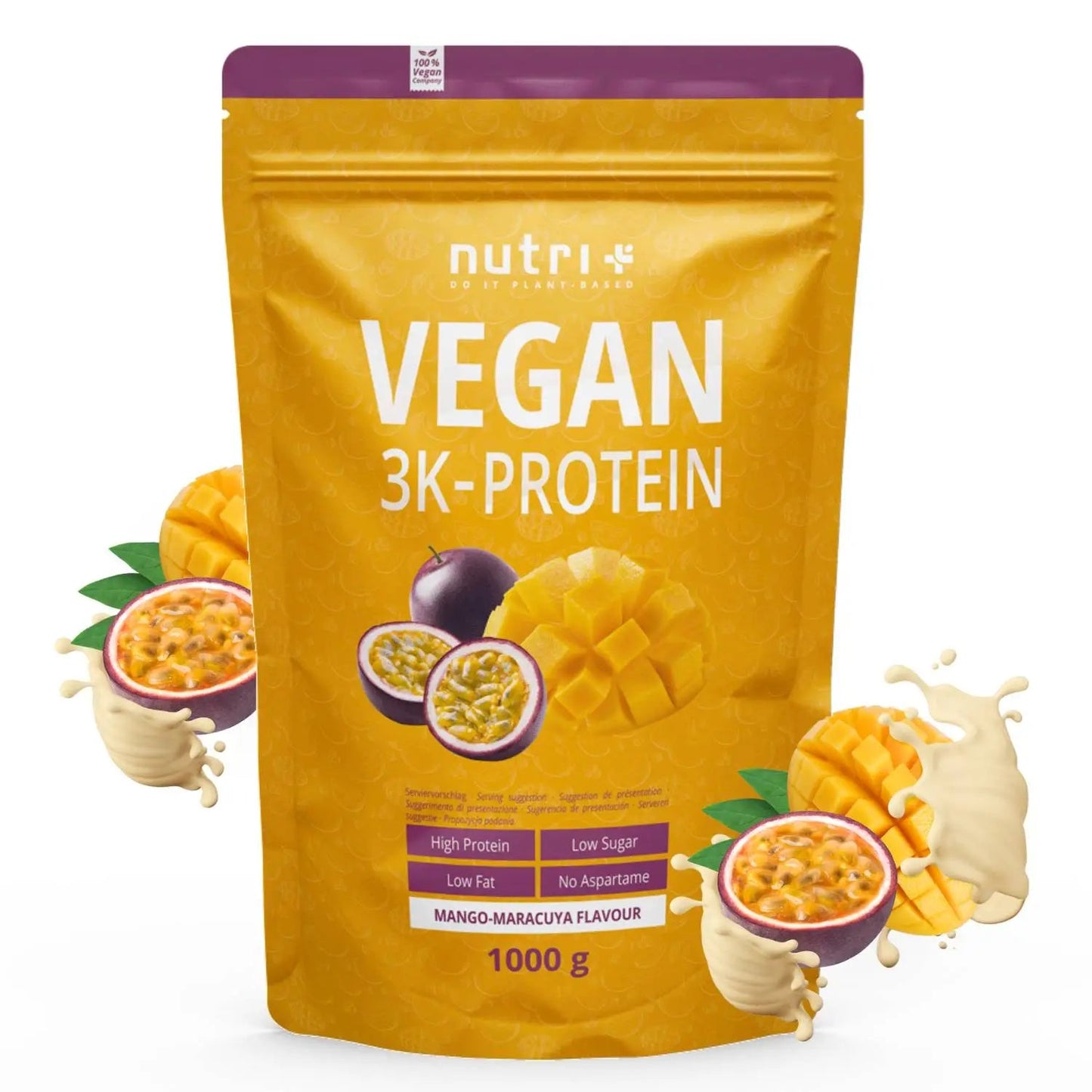 Nutri+ 3K proteiini 1000g (16 makua) - FuturePeaks