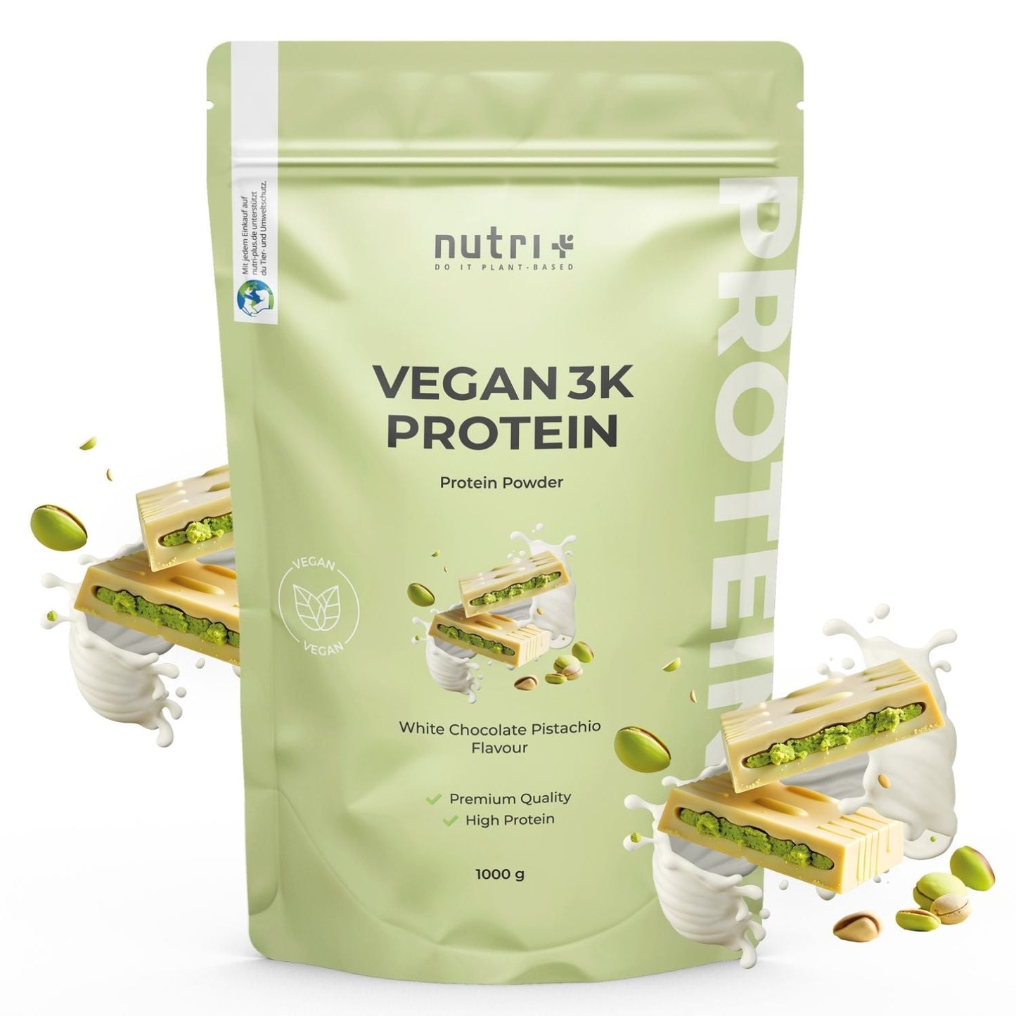 Nutri+ 3K proteiini 1000g (16 makua) - FuturePeaks
