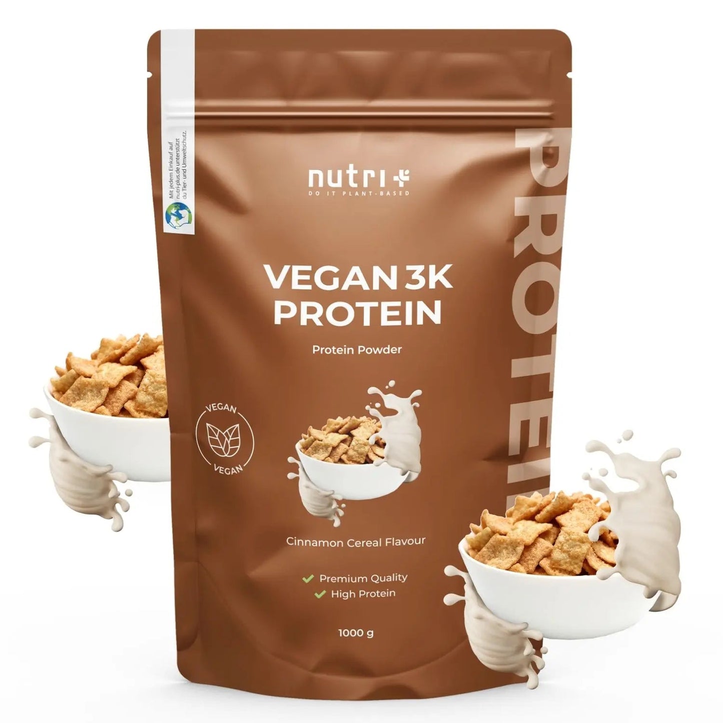 Nutri+ 3K proteiini 1000g (16 makua) - FuturePeaks