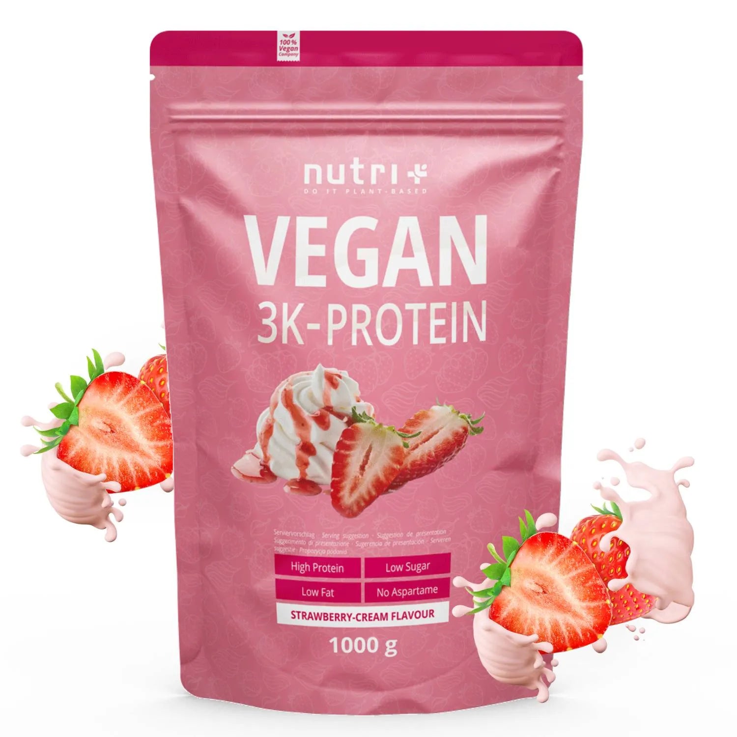 Nutri+ 3K proteiini 1000g (17 makua) - FuturePeaks