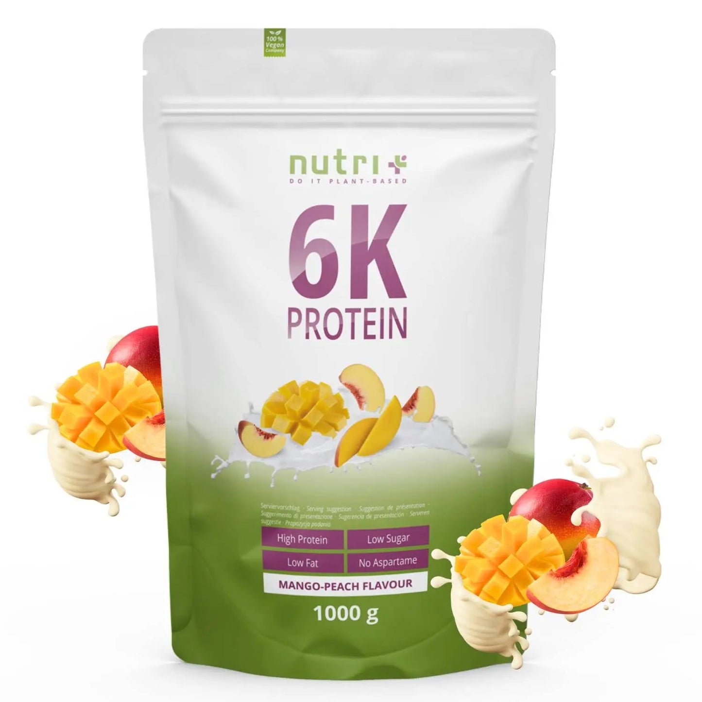 Nutri+ 6K Proteiini 1000g (9 makua) - FuturePeaks