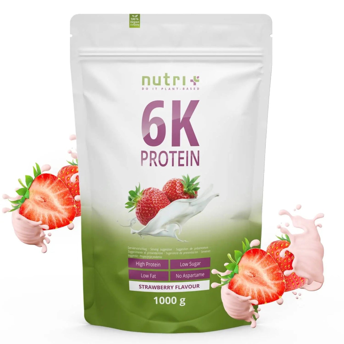 Nutri+ 6K Proteiini 1000g (9 makua) - FuturePeaks