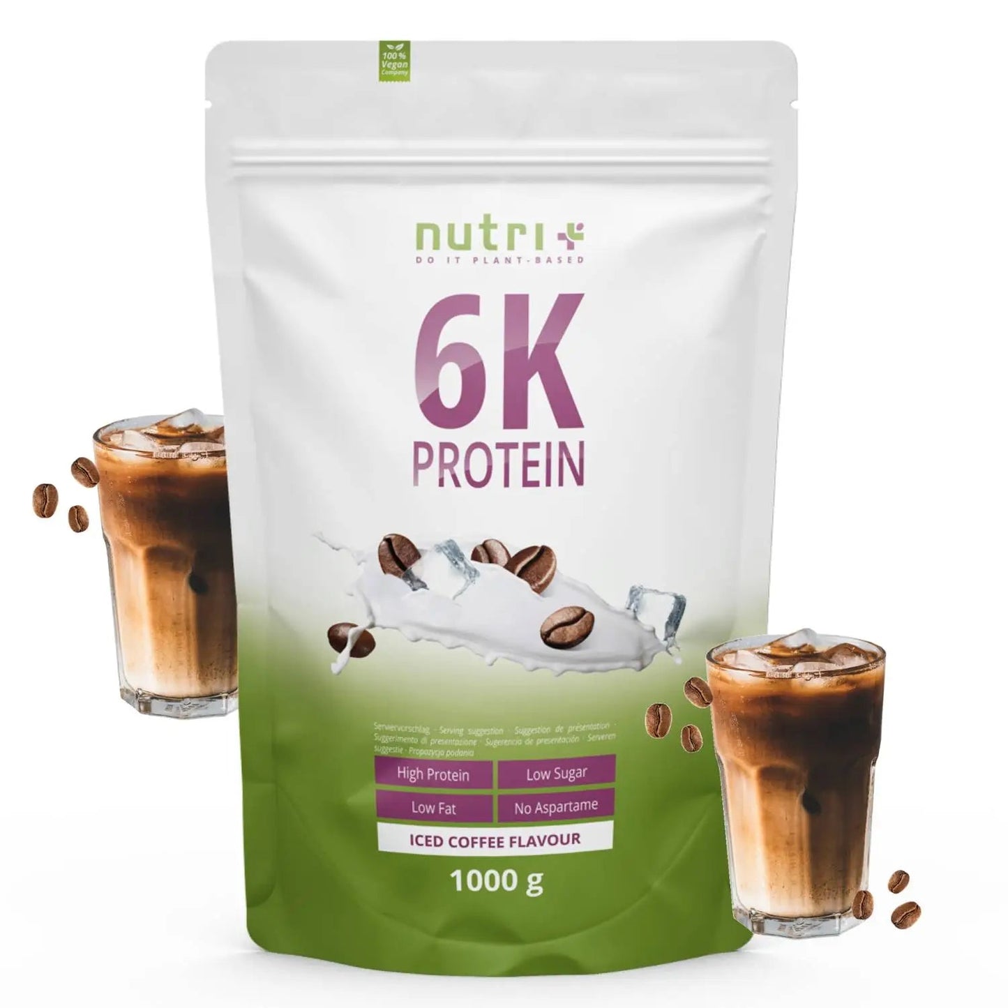 Nutri+ 6K Proteiini 1000g (9 makua) - FuturePeaks
