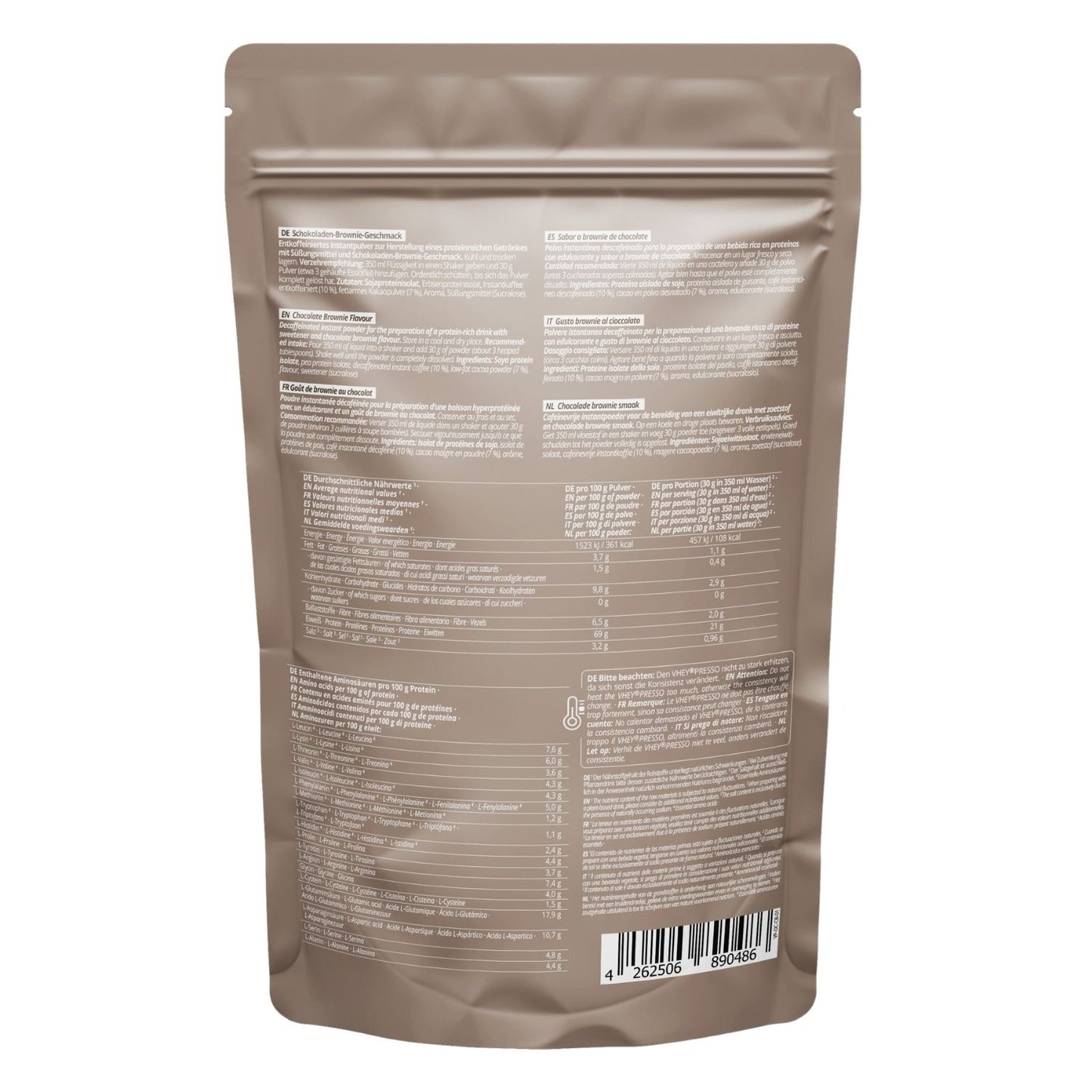 Nutri+ VHEY®PRESSO Decaf – Proteiinikahvi - FuturePeaks