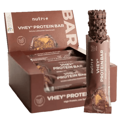 Nutri+ Vhey Proteiinipatukka suklaa tai maapähkinä - FuturePeaks