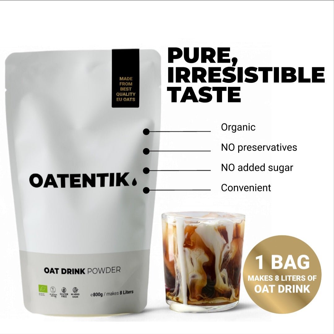 Oatentik kaurajuomajauhe 800g +kauha - FuturePeaks