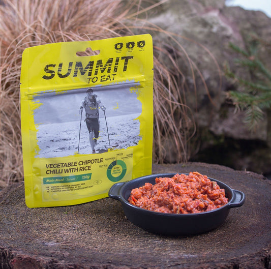 Summit To Eat vegetable chili with rice - FuturePeaks
