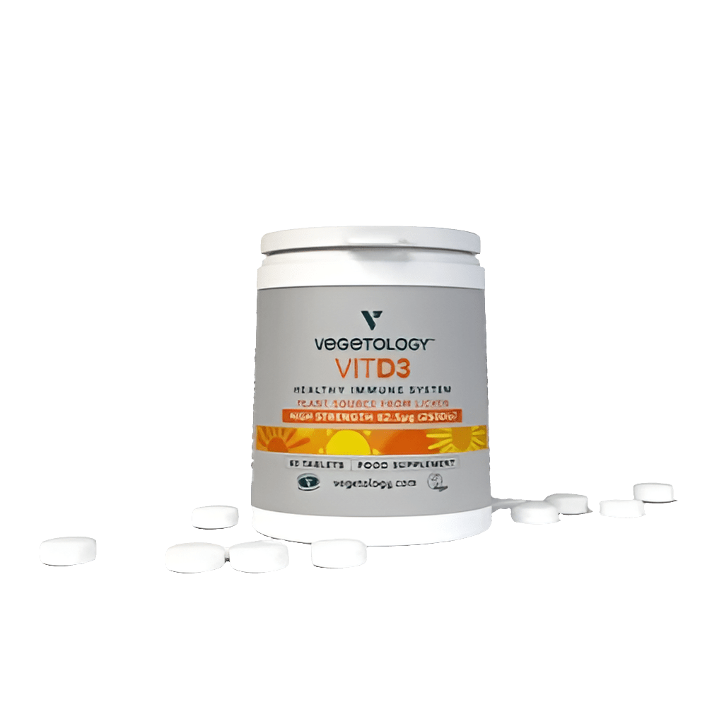 Vegetology vahva D3-vitamiini (2500 iu/62,5mikrogrammaa) - FuturePeaks